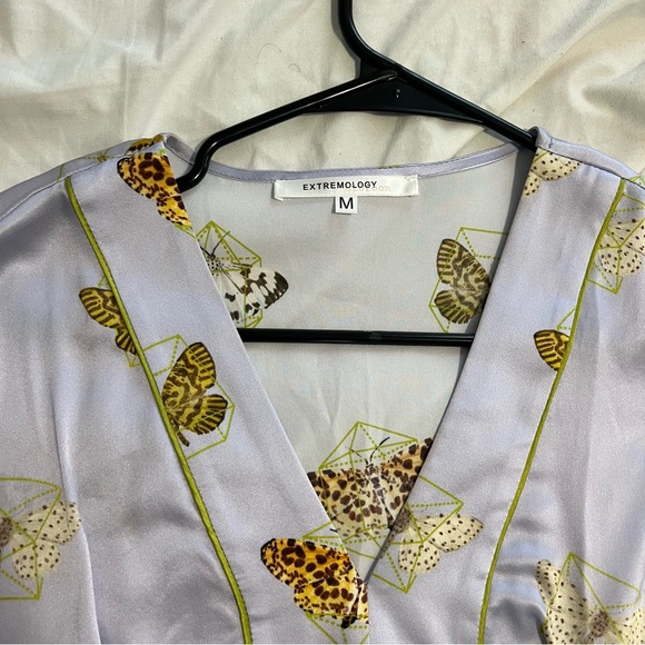 Into a Butterfly Silk Dress - Picture 5 of 5